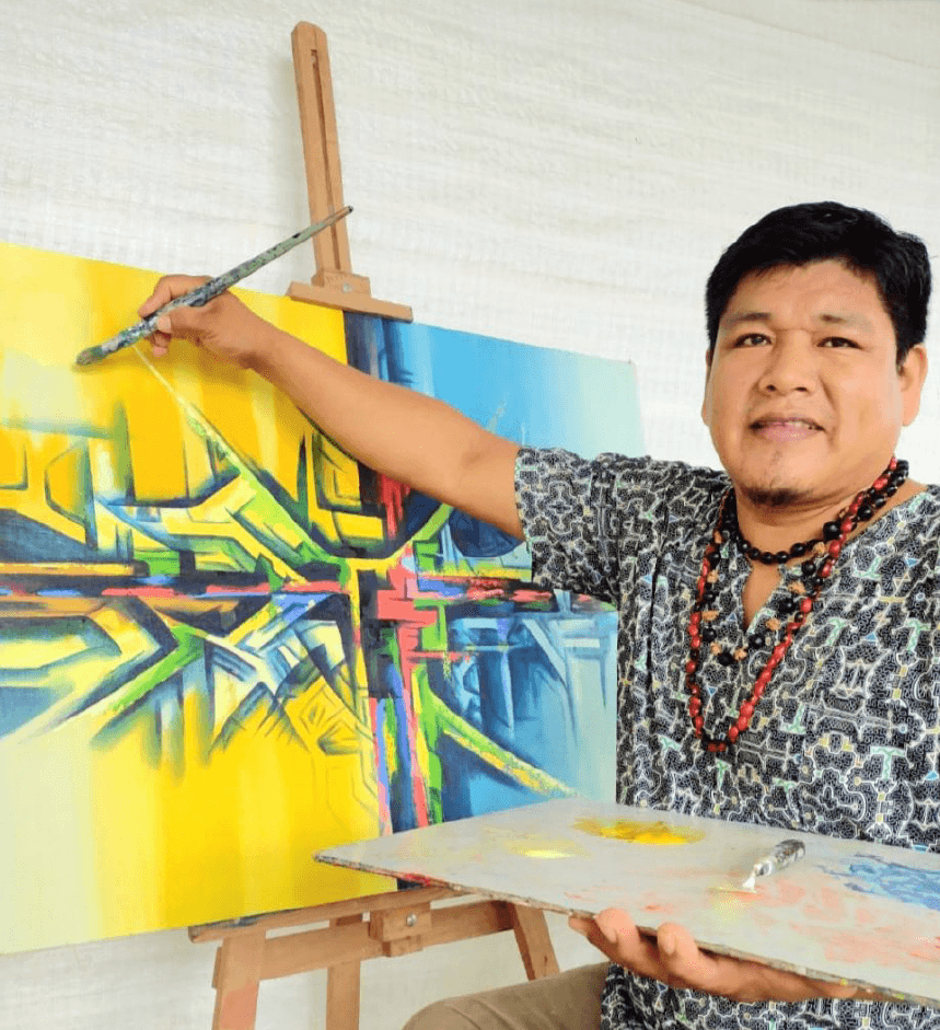 dennis pintando