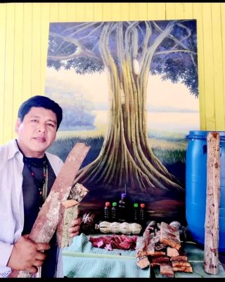 curandero pintor de linaje ancestral